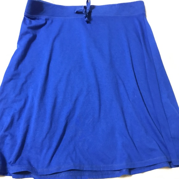 **DONATING - MAKE AN OFFER** 🌟NWOT Casual blue skirt - Picture 2 of 5